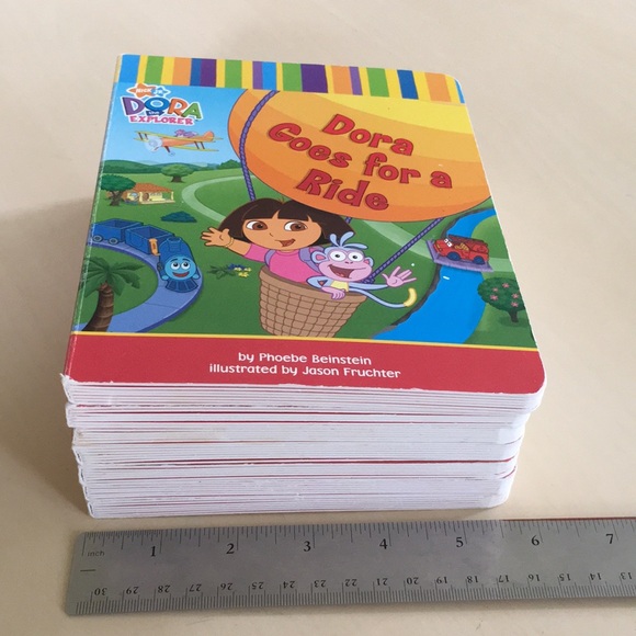 11 Dora the Explorer Nickelodeon Nick Jr Lot (7 Board Books + 4 softcover books) - Picture 4 of 15
